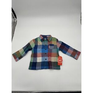 Wonder Nation Flannel Shirt Size 12 Months